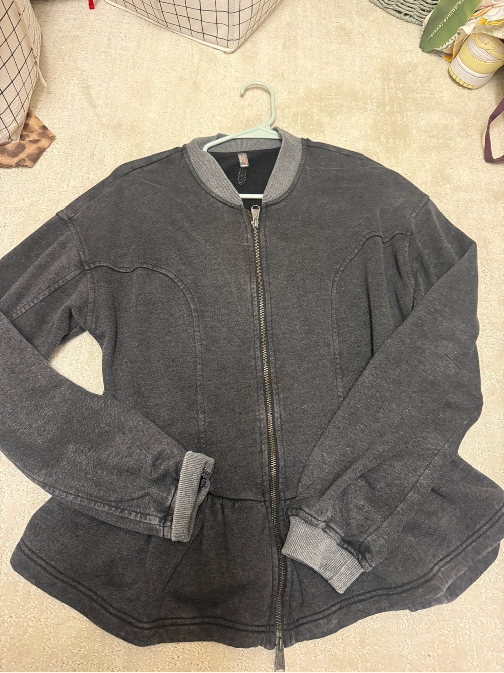 Free people ruffled jacket